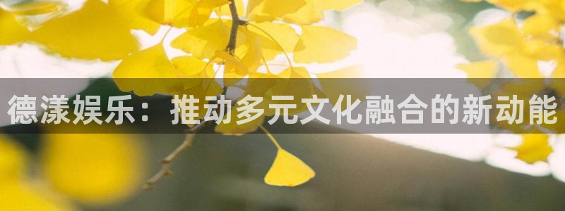 okooo澳客：德漾娱乐：推动多元文化融合的新动能