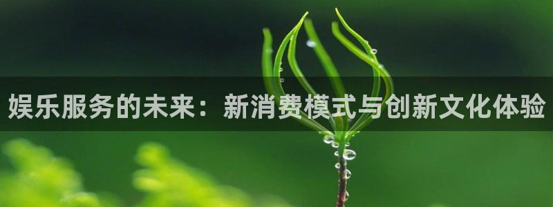 okooo澳客平台开户链接：娱乐服务的未来：新消费模式与创新文化体验