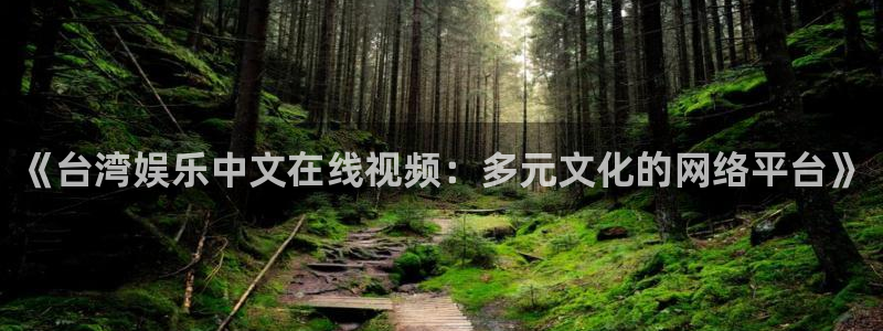 okooo澳客3登陆：《台湾娱乐中文在线视频：多元文化的网络平台》
